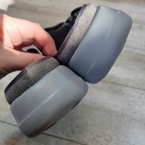 SKECHERS GOGA MAX GEN 5 Gray Clogs 8 Slip-On Faux Fur Lined - Picture 7 of 8